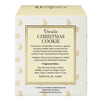 Vanilla Christmas Cookie Candle