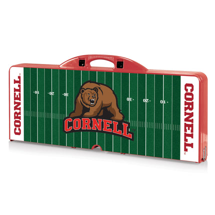 Cornell Big Red Football Field Picnic Table Folding Table with Seats
