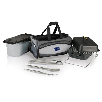 Penn St Nittany Lions Buccaneer Portable Charcoal Grill & Cooler Tote