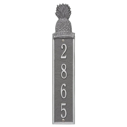 Personalized Pineapple Vertical Wall Welcome Plaque