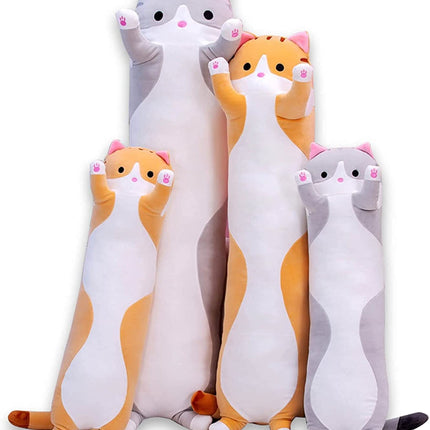 Plush Long Cat Body Pillow