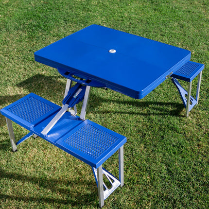 Picnic Table Portable Folding Table w Seats