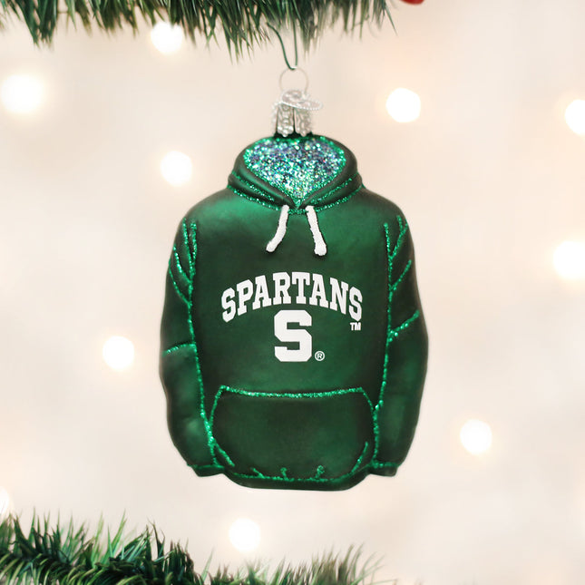 Michigan State Hoodie Ornament