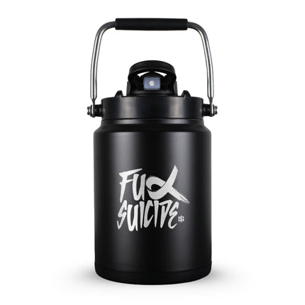 Custom Iron Sanctuary Half Gallon Jugs
