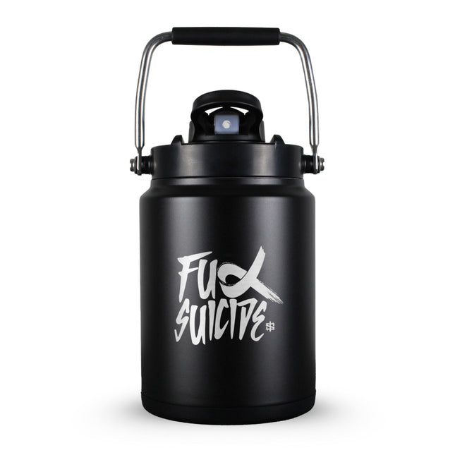 Custom Iron Sanctuary Half Gallon Jugs