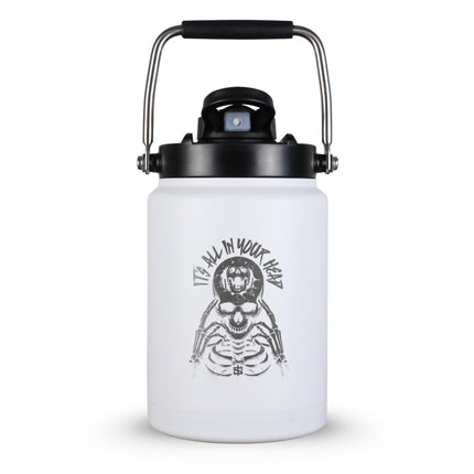 Custom Iron Sanctuary Half Gallon Jugs