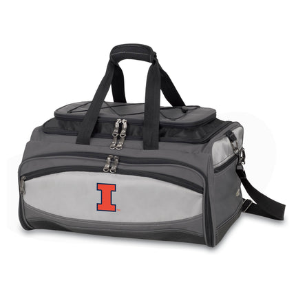 Illinois Fighting Illini Buccaneer Charcoal Grill & Cooler Tote