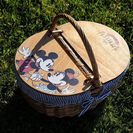Mickey & Minnie Mouse - Country Picnic Basket