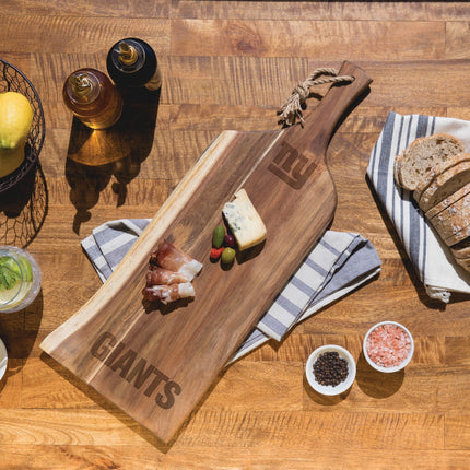 New York Giants - Artisan 24" Acacia Charcuterie Board