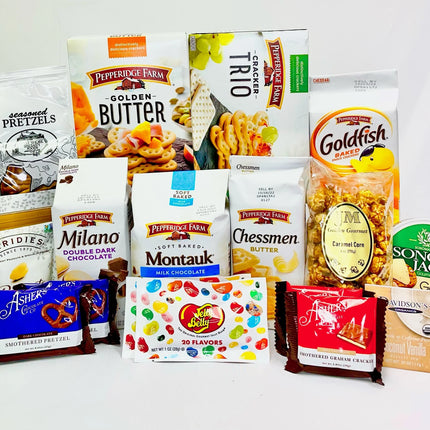 Large Berry Themed Gourmet Snack Gift Tin