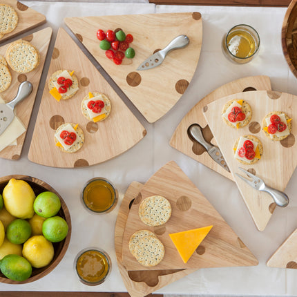 Swiss Cheese Cutting Board & Tools Set