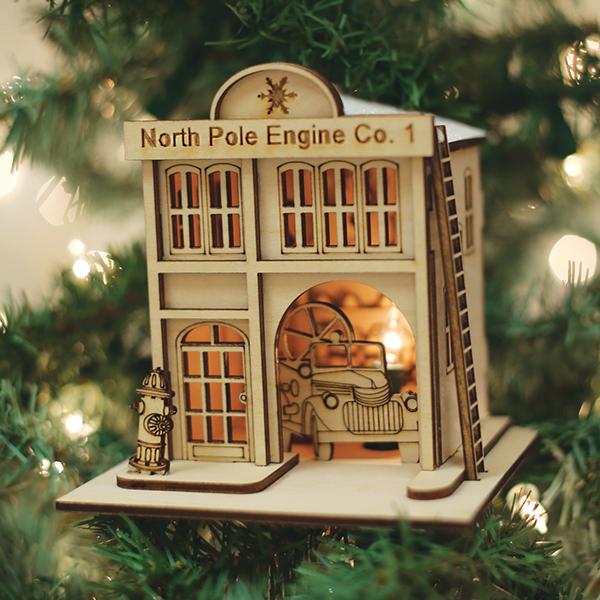 North Pole Engine Co. #1 Ornament