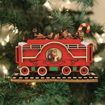 Santa's NP Express Tender Ornament
