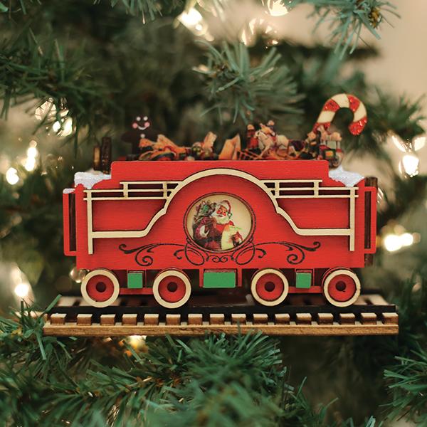 Santa's NP Express Tender Ornament