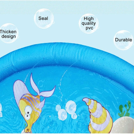 Pet Dog Sprinkler Pad Play Cooling Mat