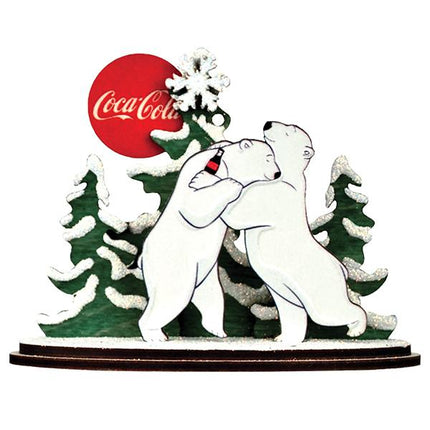 Polar Bear Hug Ornament