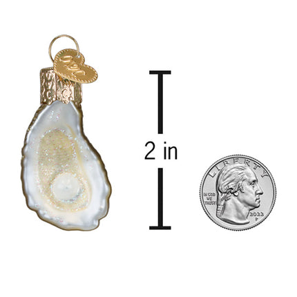 Mini Oyster With Pearl Ornament