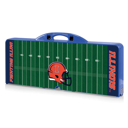Illinois Fighting Illini Football Field Picnic Table Table Seats