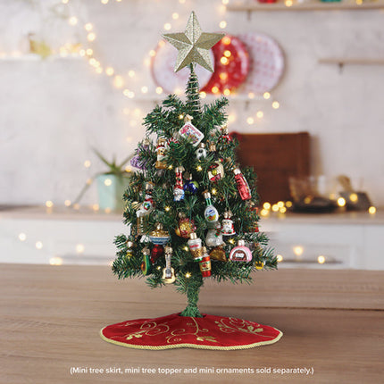 18" Mini Tree Pre-lit