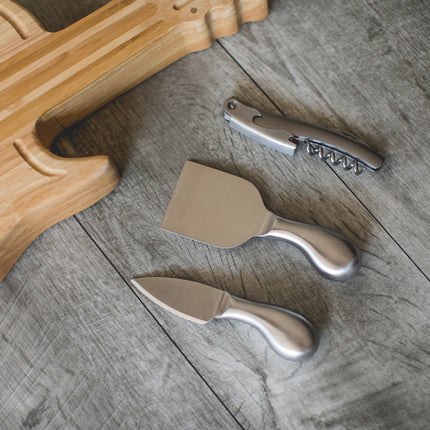 Guitar Cheese Cutting Board & Tools Set