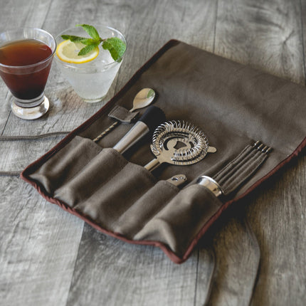 10-Piece Bar Tool Roll Up Kit