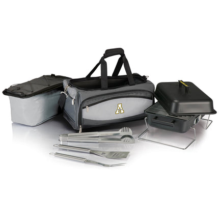 App State Mountaineers Buccaneer Portable Charcoal Grill & Cooler Tote