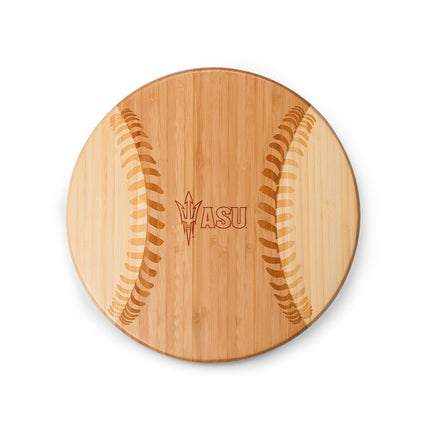 Arizona St Sun Devils Home Run! Baseball Cutting Board & Serving Tray