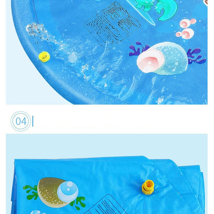 Pet Dog Sprinkler Pad Play Cooling Mat