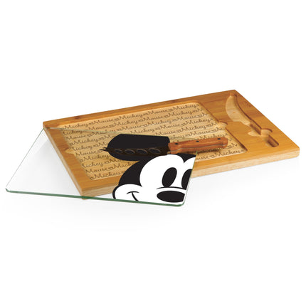 Mickey Mouse - Icon Glass Top Cutting Board & Knife Set