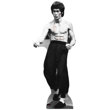 Bruce Lee Cut Cardboard Cutout