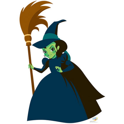 Wicked Witch of the West Kids WOZ Art Cardboard Cutout
