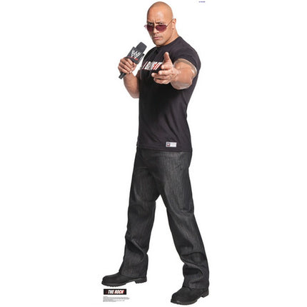 The Rock WWE Cardboard Cutout