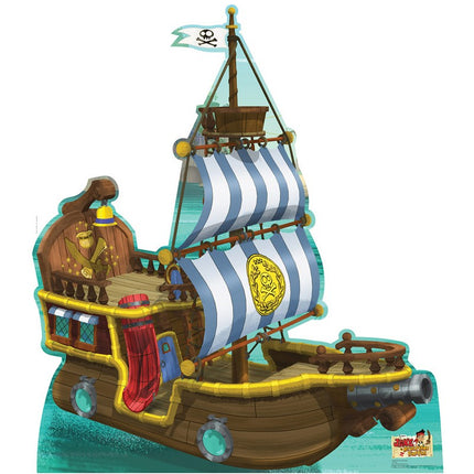 Bucky the Pirate Ship Jake & Neverland Pirates Cardboard Cutout