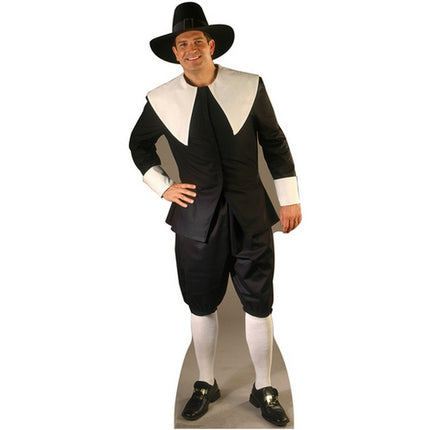 Pilgrim Man Cardboard Cutout
