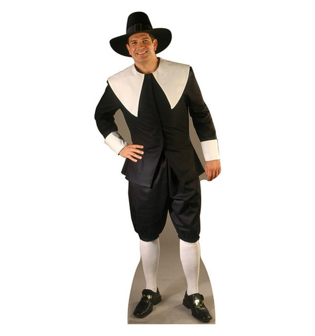 Pilgrim Man Cardboard Cutout