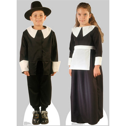 Pilgrim Boy and Pilgrim Girl Set Cardboard Cutout