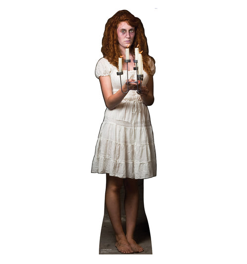 Candle Stick Lady Cardboard Cutout