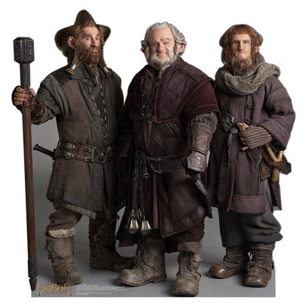 Nori Dori Ori The Dwarfs The Hobbit Cardboard Cutout