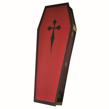 3D Coffin Cardboard Cutout
