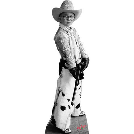 A Christmas Story Cowboy Ralphie Cardboard Cutout