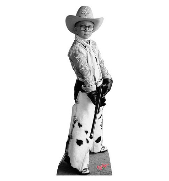 A Christmas Story Cowboy Ralphie Cardboard Cutout
