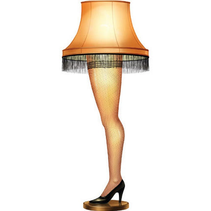 A Christmas Story Leg Lamp Cardboard Cutout