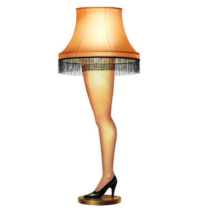 A Christmas Story Leg Lamp Cardboard Cutout
