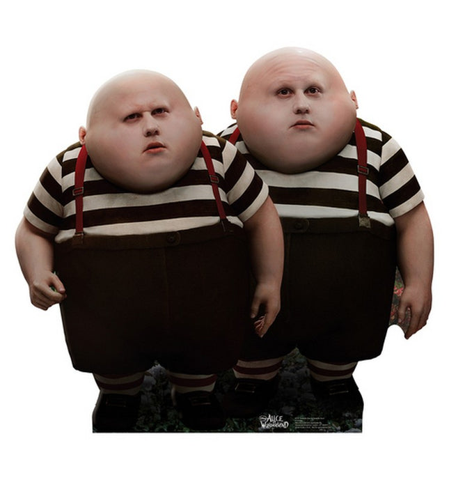 Tweedle Dee / Dum Cardboard Cutout