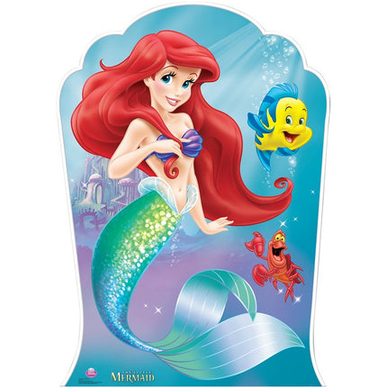Ariel and Friends The Little Mermaid Cardboard Cutout