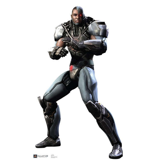 Cyborg Injustice DC Comics Game Cardboard Cutout