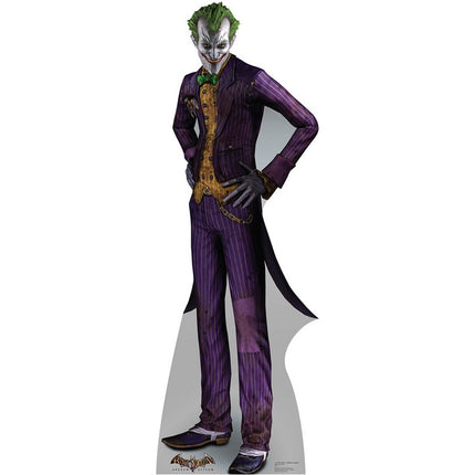 The Joker Arkham Asylum Game Cardboard Cutout