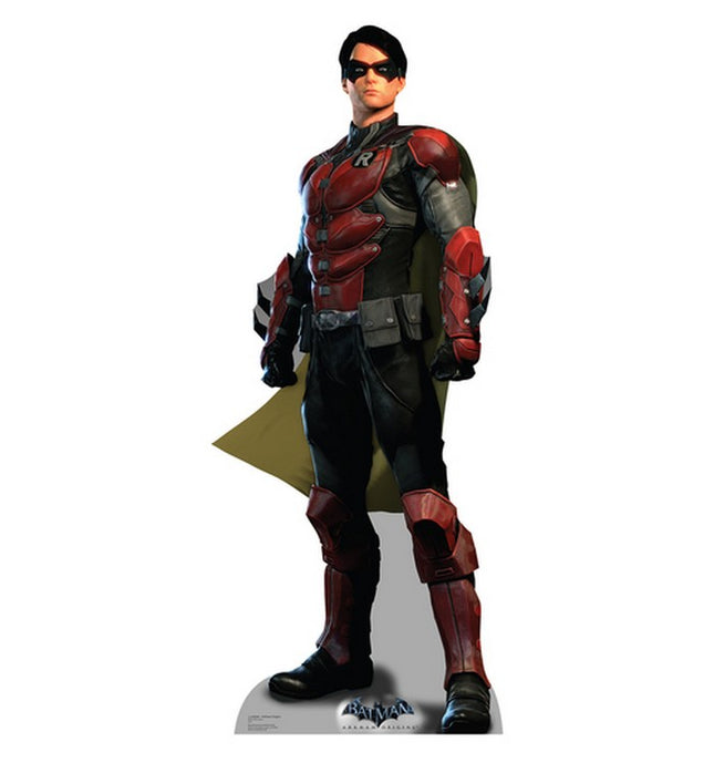 Robin Arkham Origins Game Cardboard Cutout