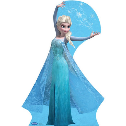 Elsa 2 Snow Flakes Disney's Frozen Cardboard Cutout