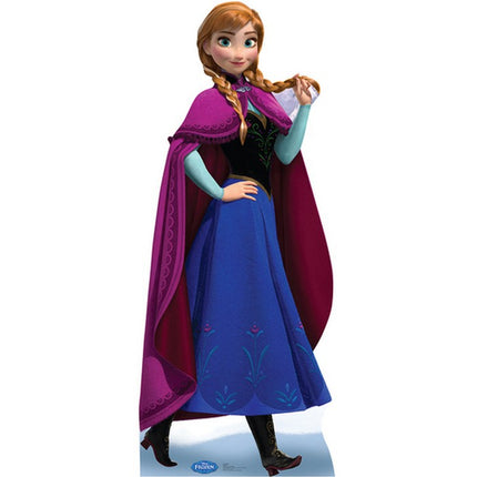 Anna 2 Disney's Frozen Cardboard Cutout